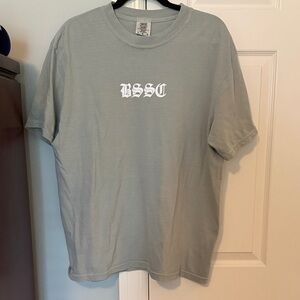 Black Sails Surf Co. Comfort Colors Tee in Sage Green L